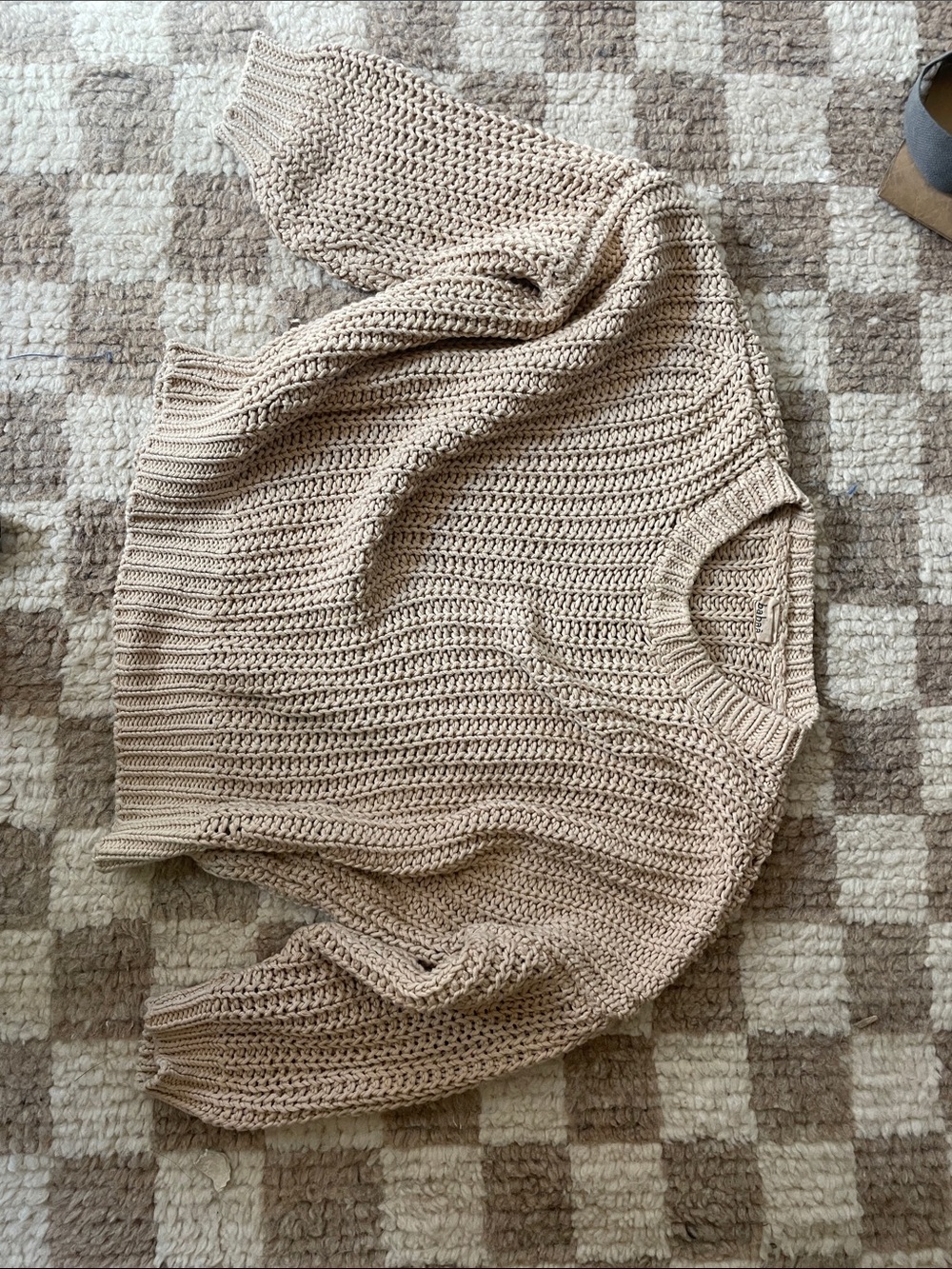 Babaa Cotton Rib Sweater - Picture 2 of 3